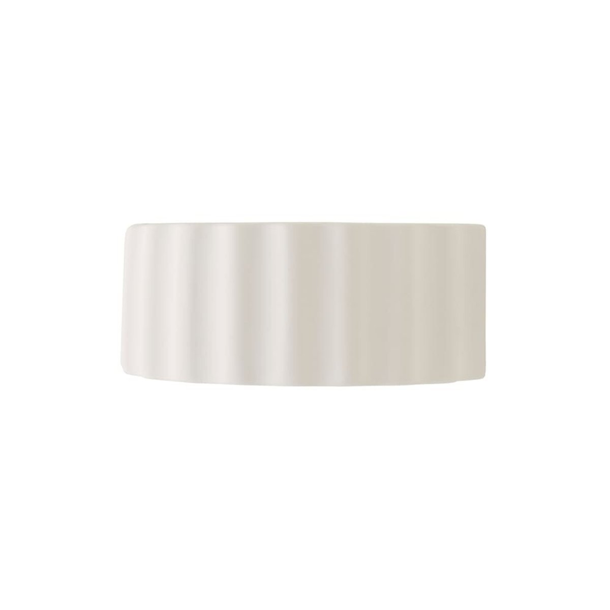 Paolo 'Paint Me' Stoneware Ribbed Flush Wall Light natural, SO'HOME