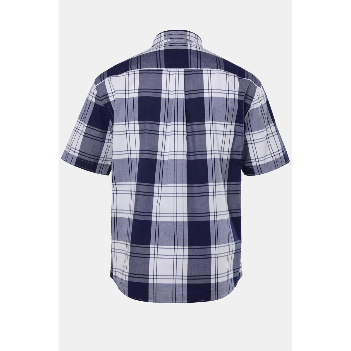 Chemise à carreaux de tenue traditionnelle bleu marine, JP1880
