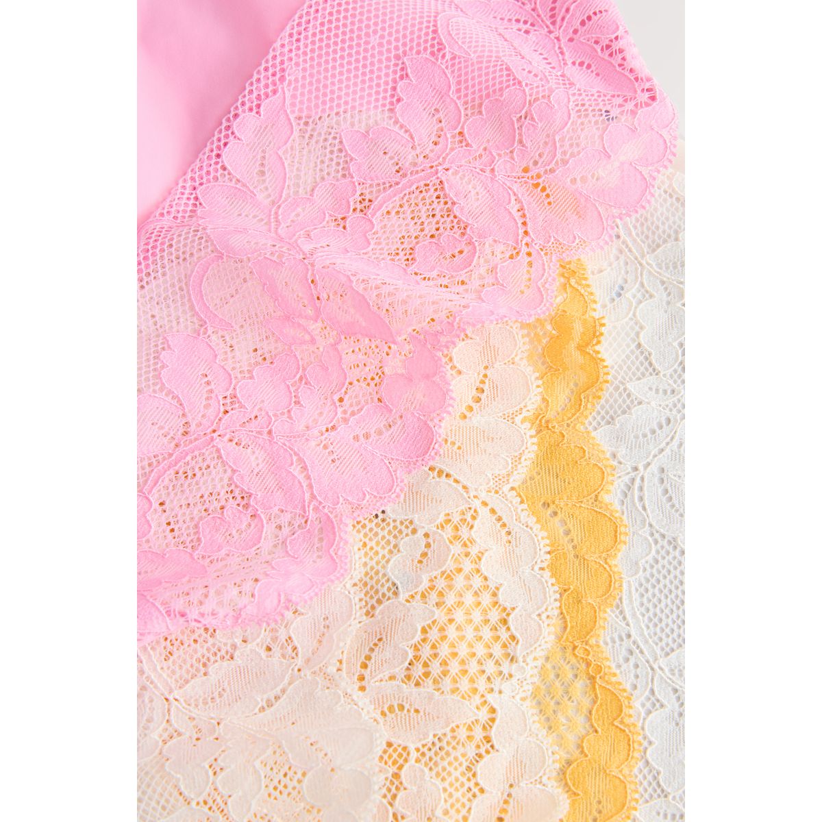 Slip invisible avec dentelle, lot de 5 imprimé tropical, NEXT
