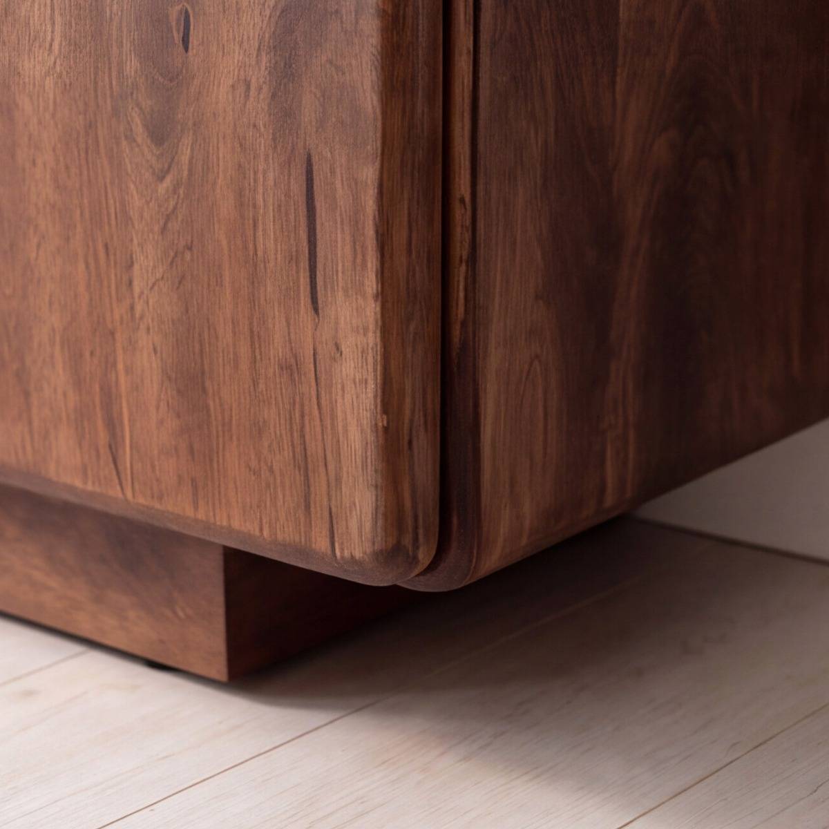 Buffet en bois de manguier LYSANDRE bois foncé, MADE IN MEUBLES