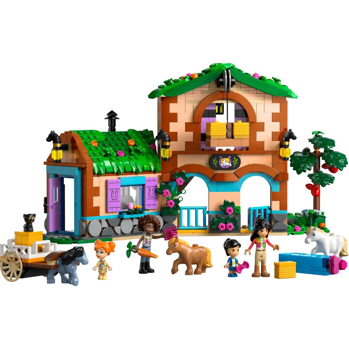 LEGO Friends - Ranch et Écuries des Poneys - Set de Construction Amusant pour Enfants multicolore, LEGO
