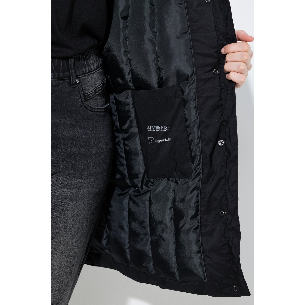 Parka technique HYPRAR noir, ULLA POPKEN