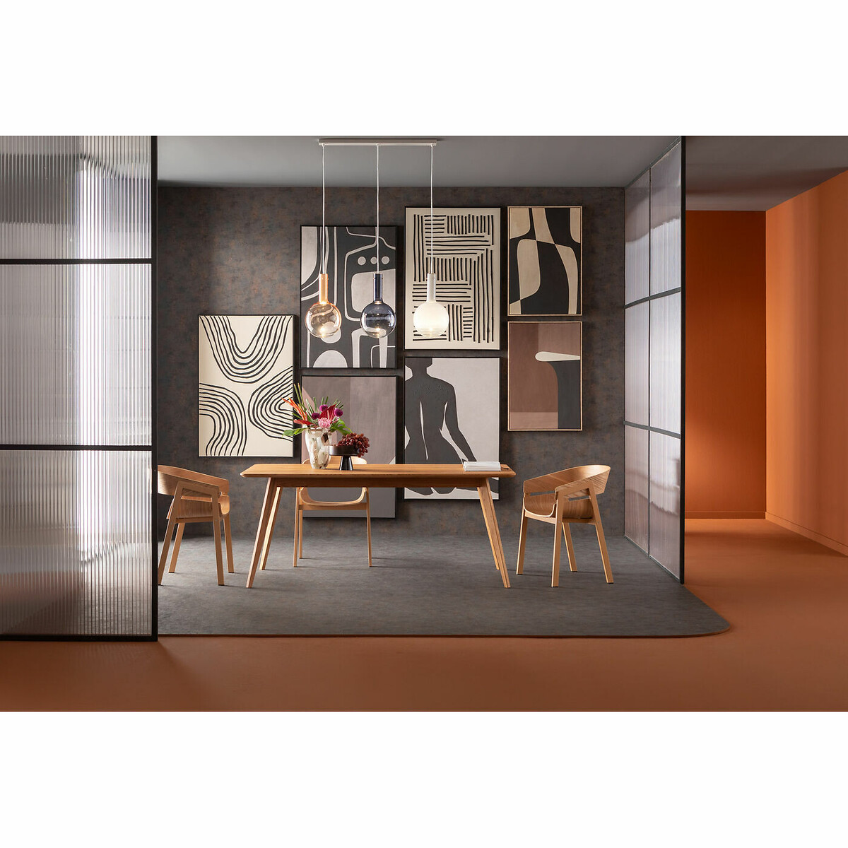 Table Memo 180x90cm marron, KARE DESIGN