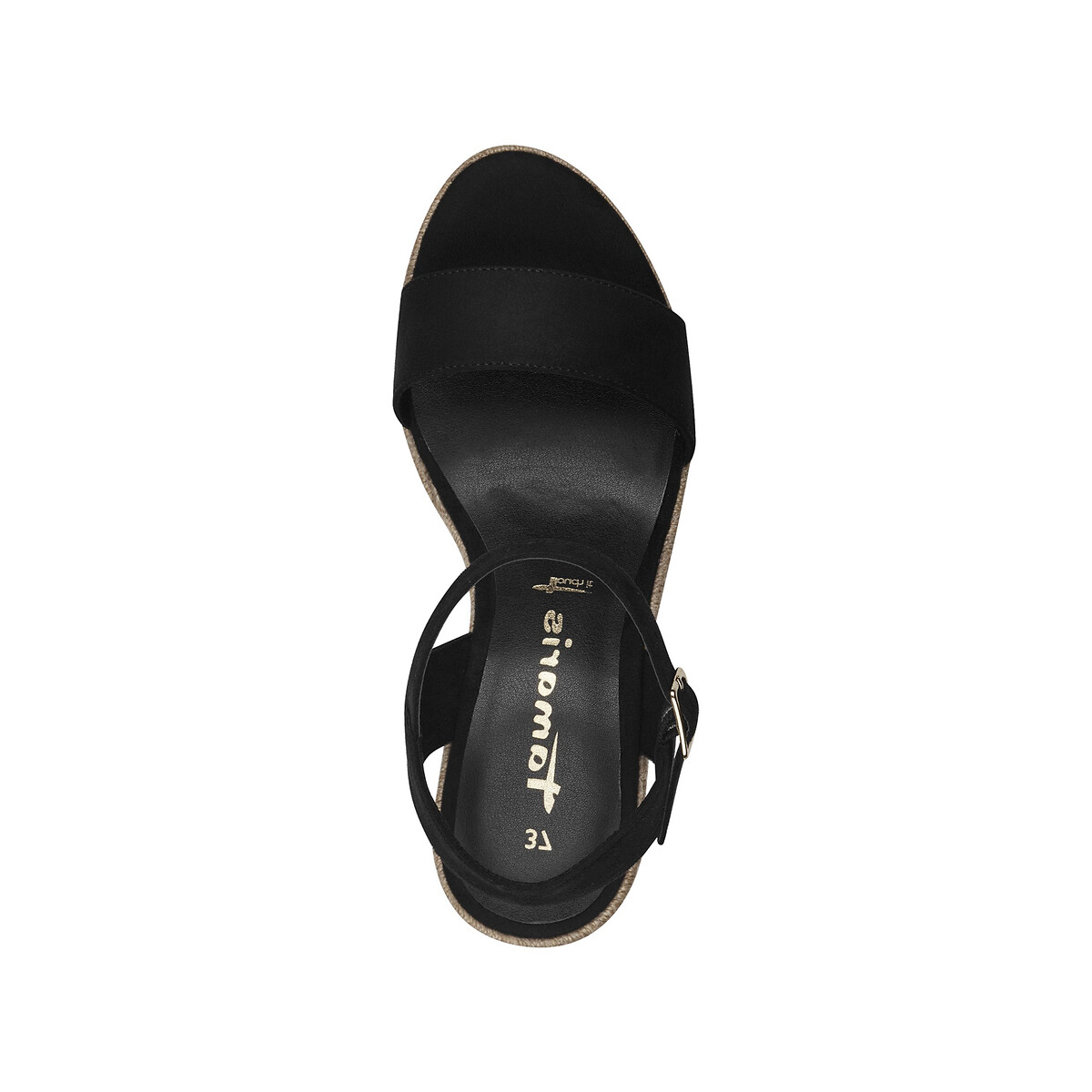 Wedge Espadrilles black, TAMARIS