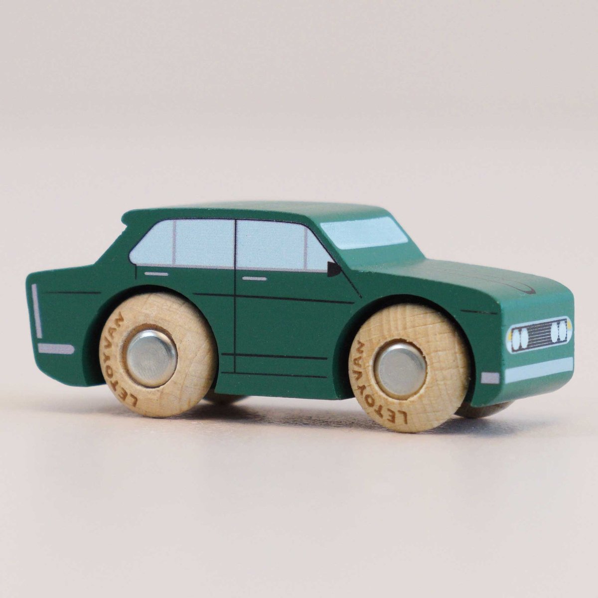 Voiture Tommy No 3 vert, LE TOY VAN