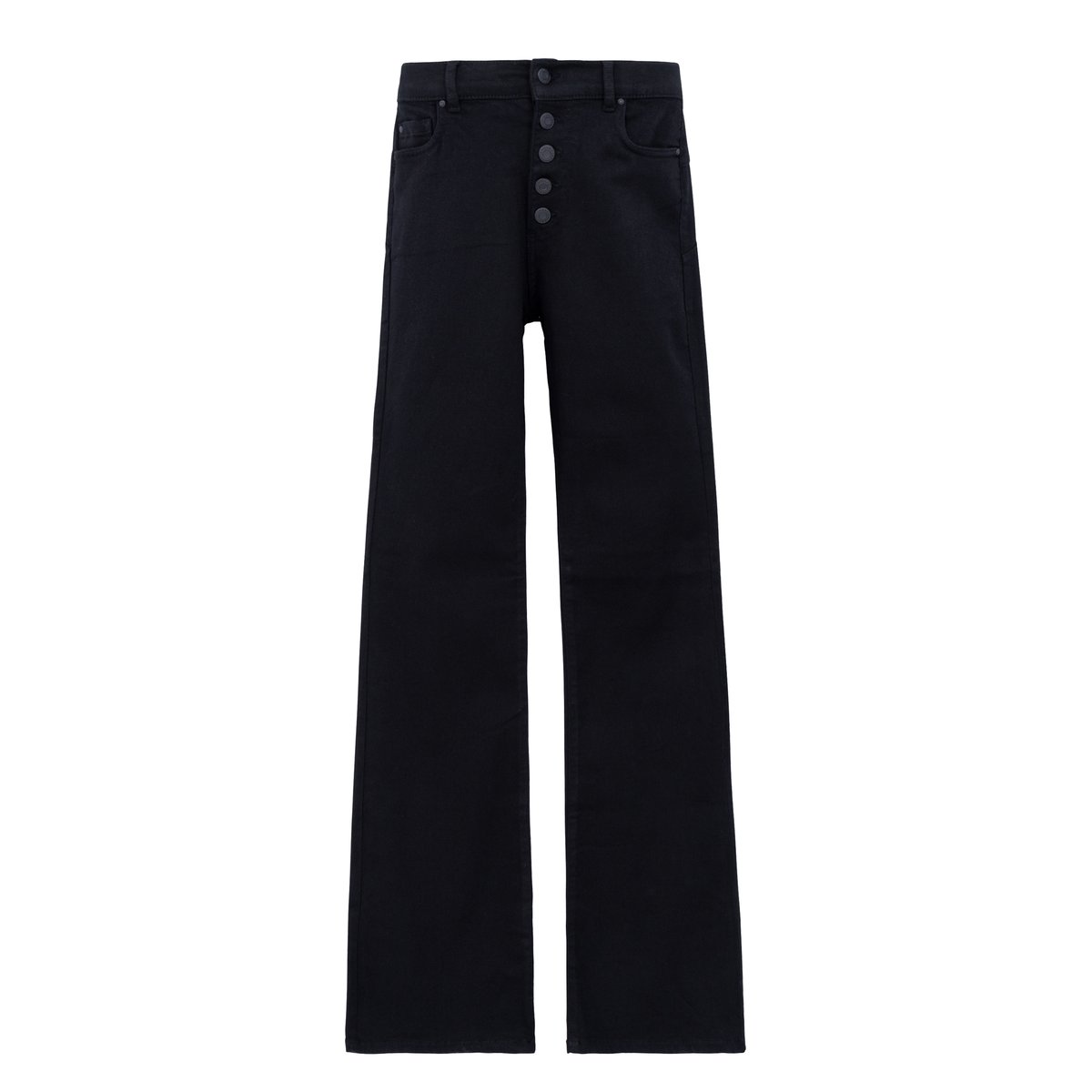 Jean flare taille haute Waterless JODIE noir, IKKS