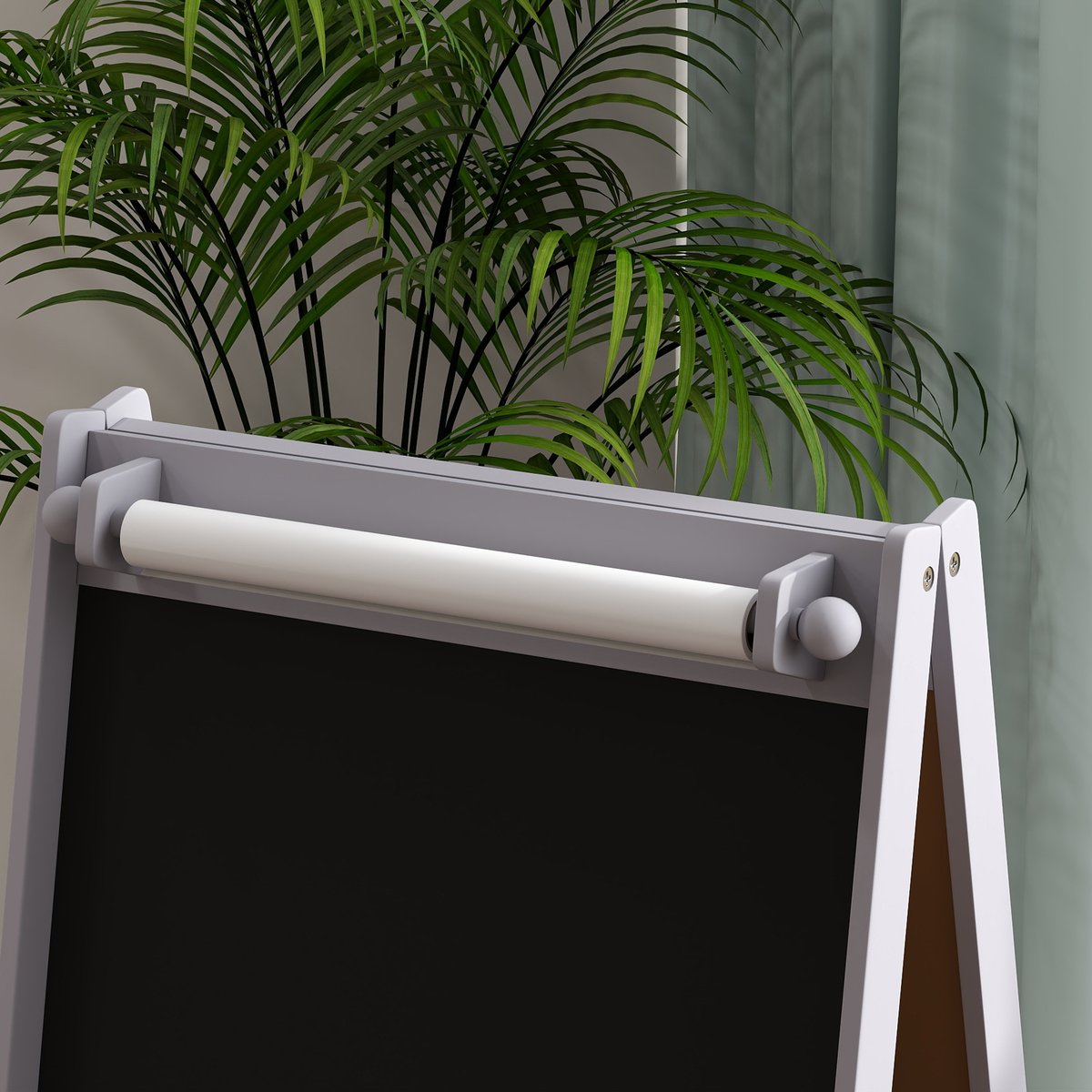 Chevalet pour enfants Bois Gris gris, AIYAPLAY