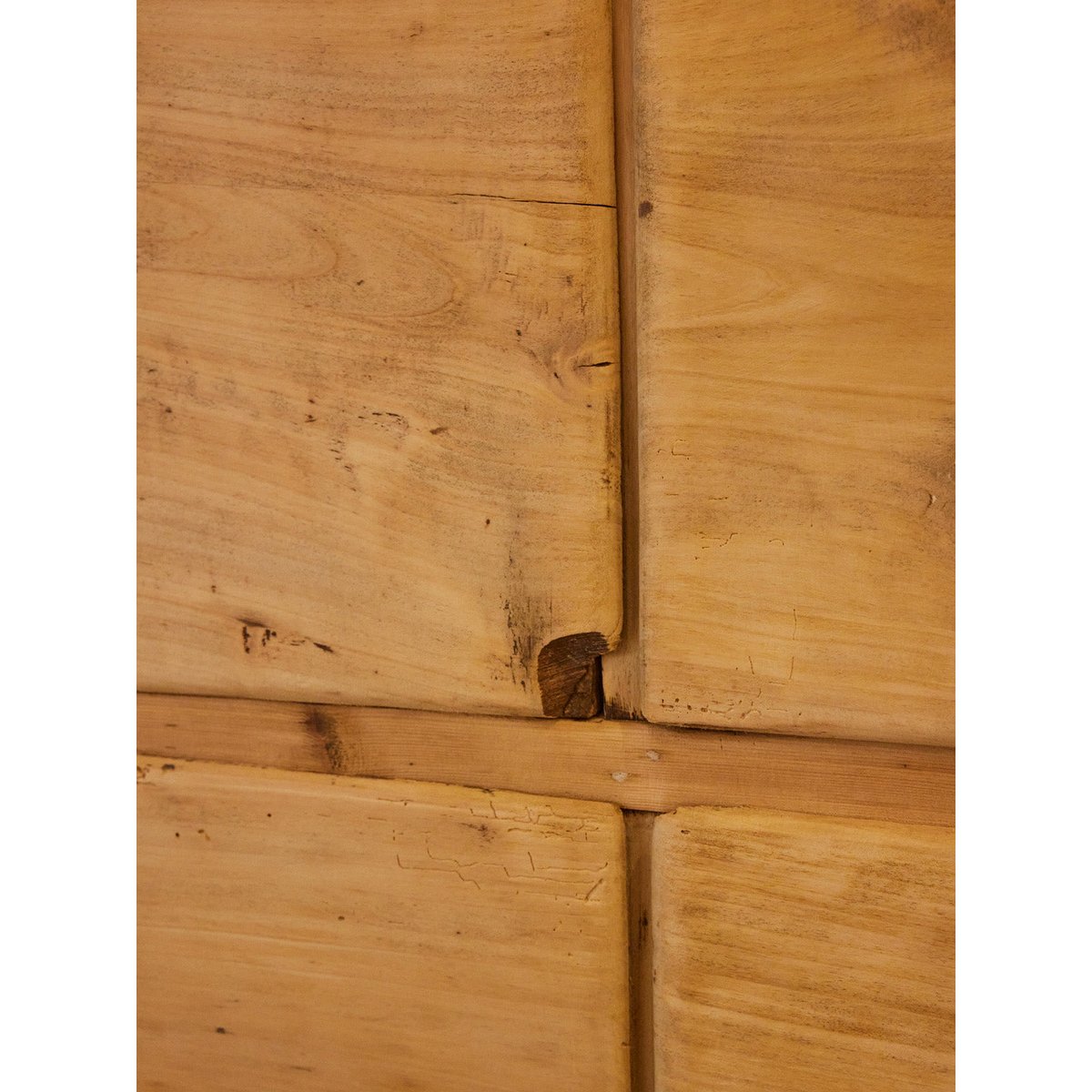 Comptoir en bois poncé Fernand N°452 - Bon état bois clair, DEBONGOUT