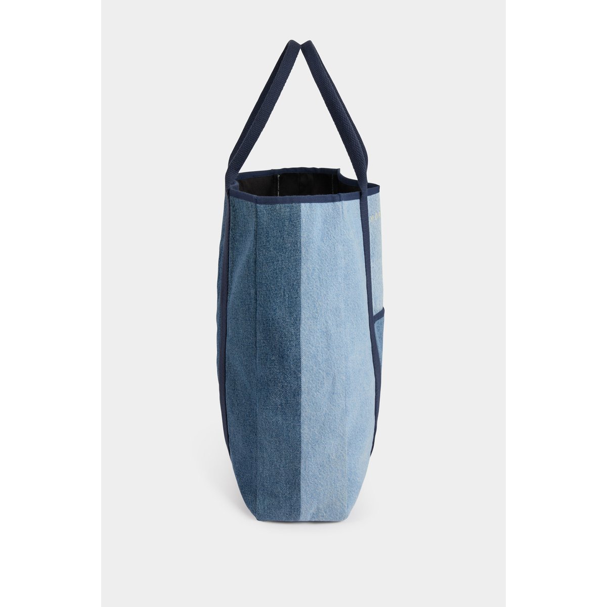 Sac cabas en jean denim stone, MORGAN