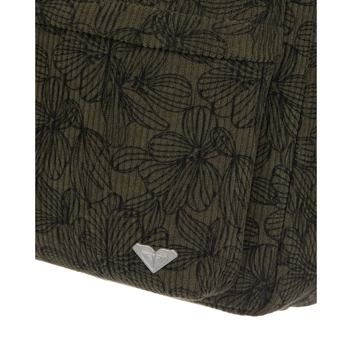 Petit sac à dos en velours côtelé SUNSET DRIFT PRINTED 8L. vert beetle, ROXY
