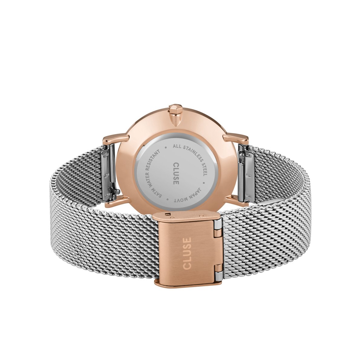 Montre Analogique MINUIT doré rose argenté argenté, CLUSE