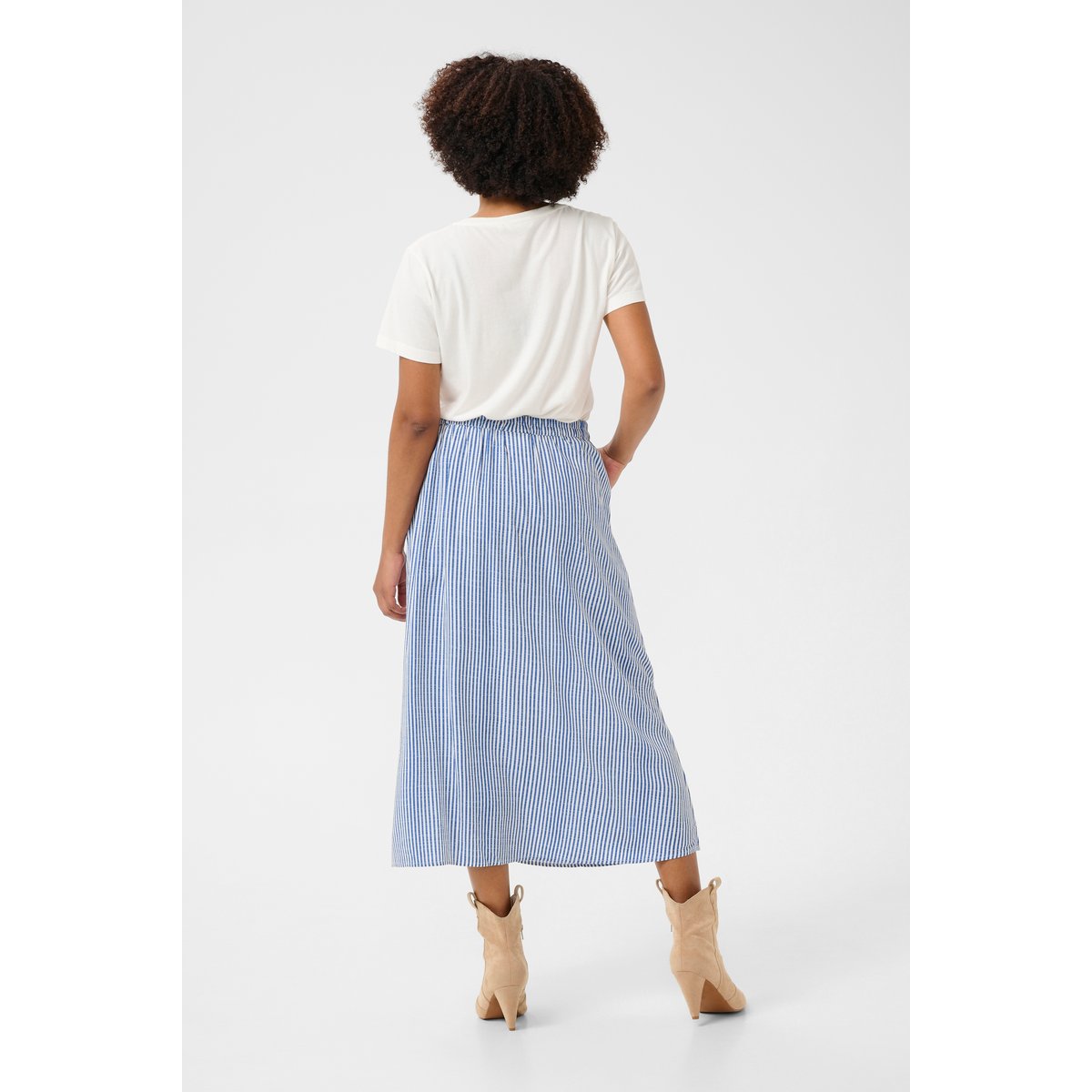 Jupe casual bleu milkboy, CREAM