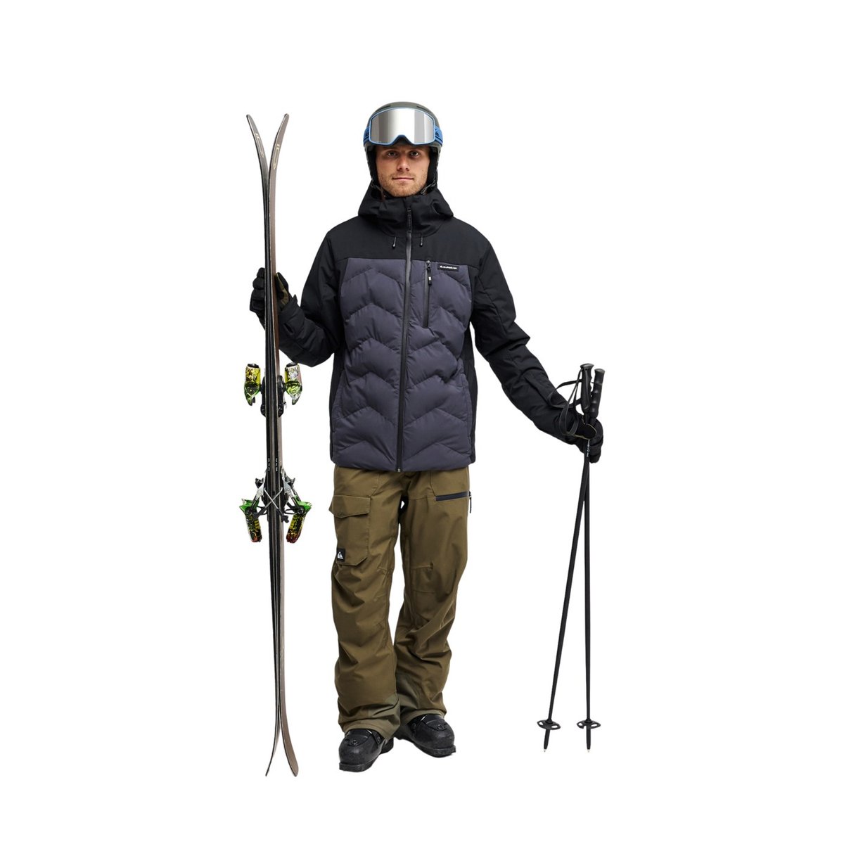 Veste de snow technique THE EDGE 20K noir black, QUIKSILVER