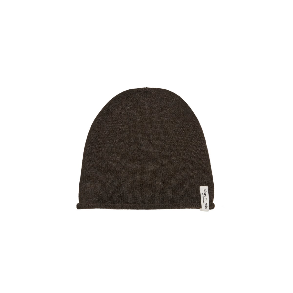 casquette en mélange de laine vierge douce marron, MARC O'POLO