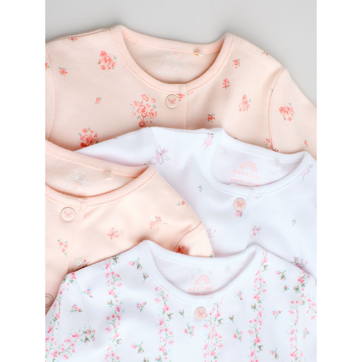 Dors-bien bébé blanc/rose, NEXT