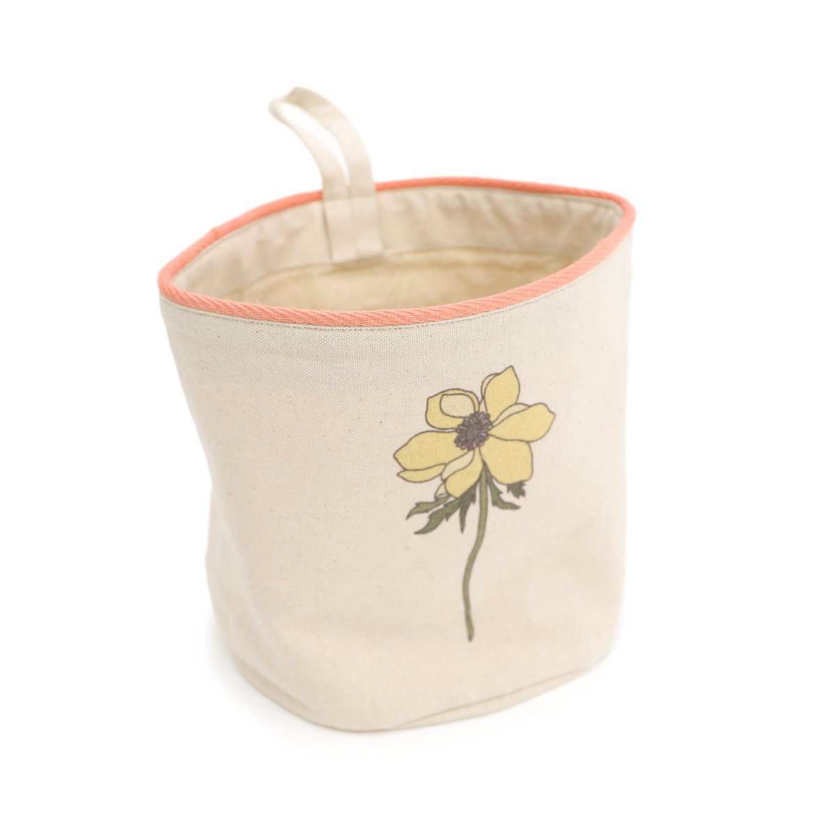 Set 2 paniers de rangement à suspendre, FLORA multicolore, NATTIOT
