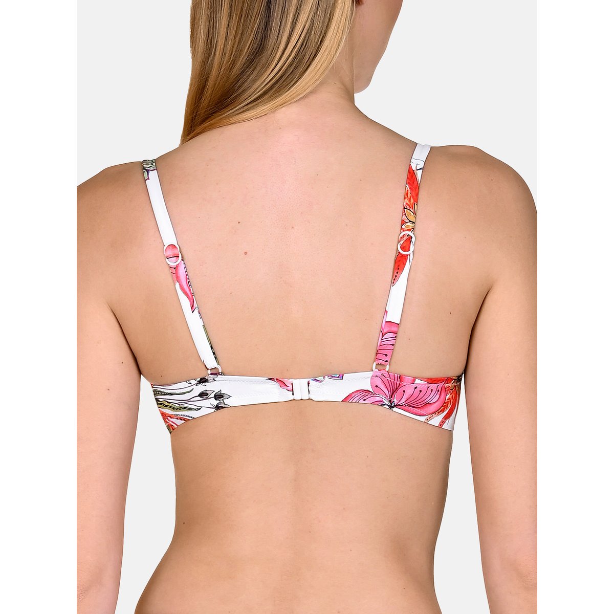 Haut maillot de bain préformé Jamaica blanc, LISCA