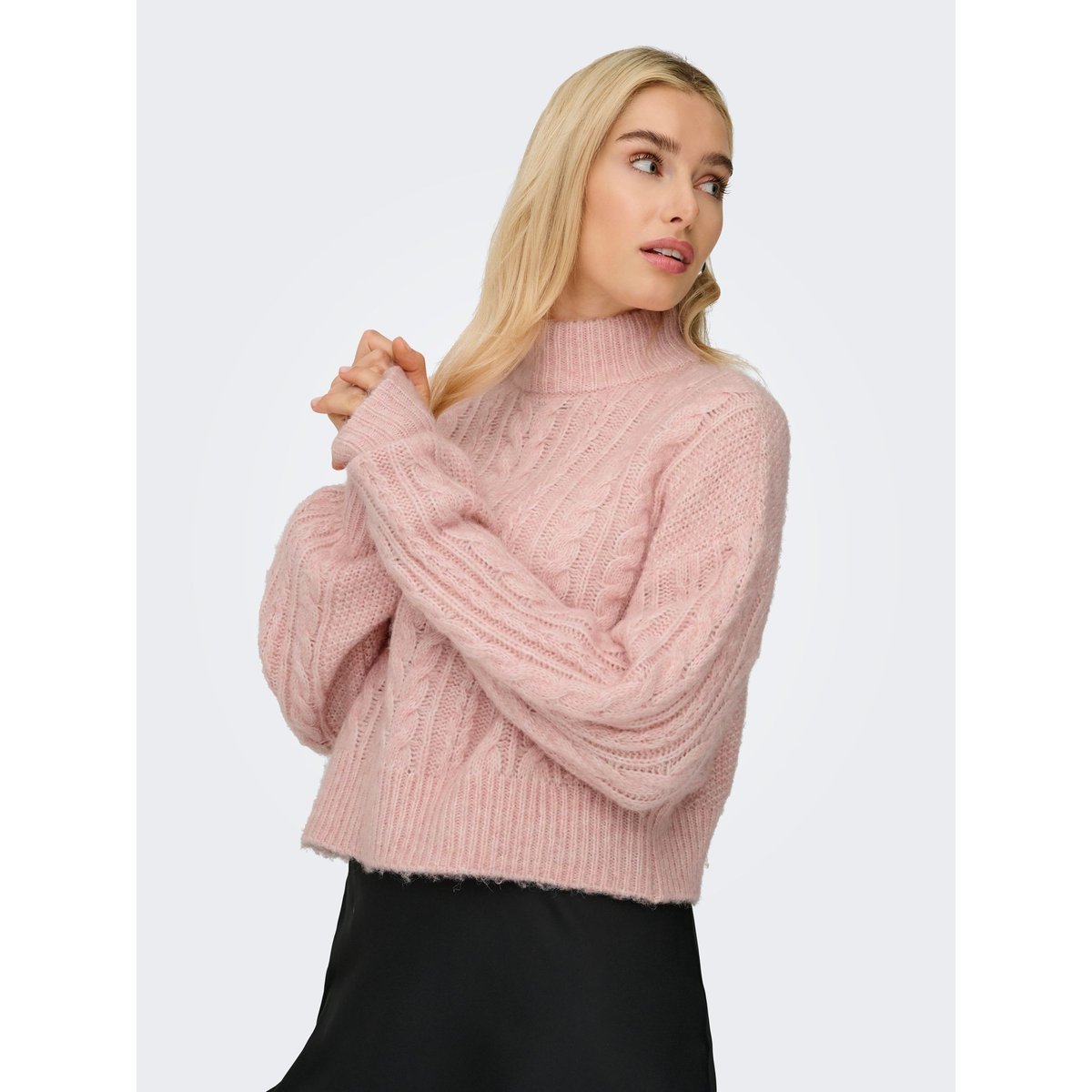Pull En Maille rose - silver pink 1, ONLY
