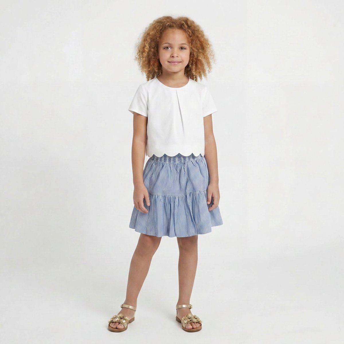 Jupe - Très bon état bleu, RALPH LAUREN