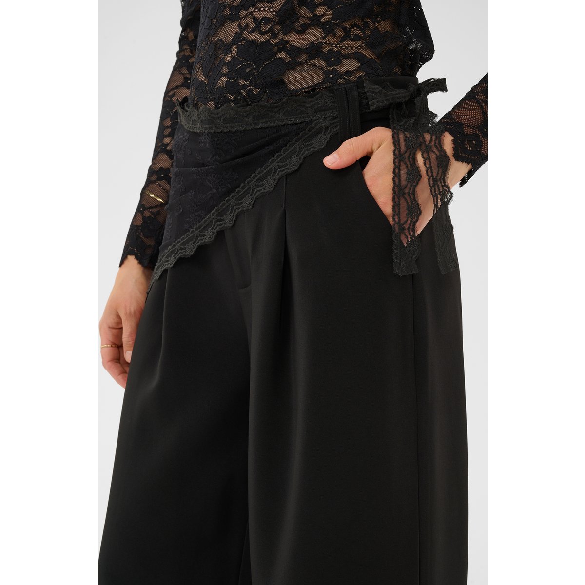 Pantalon de costume noir, CREAM