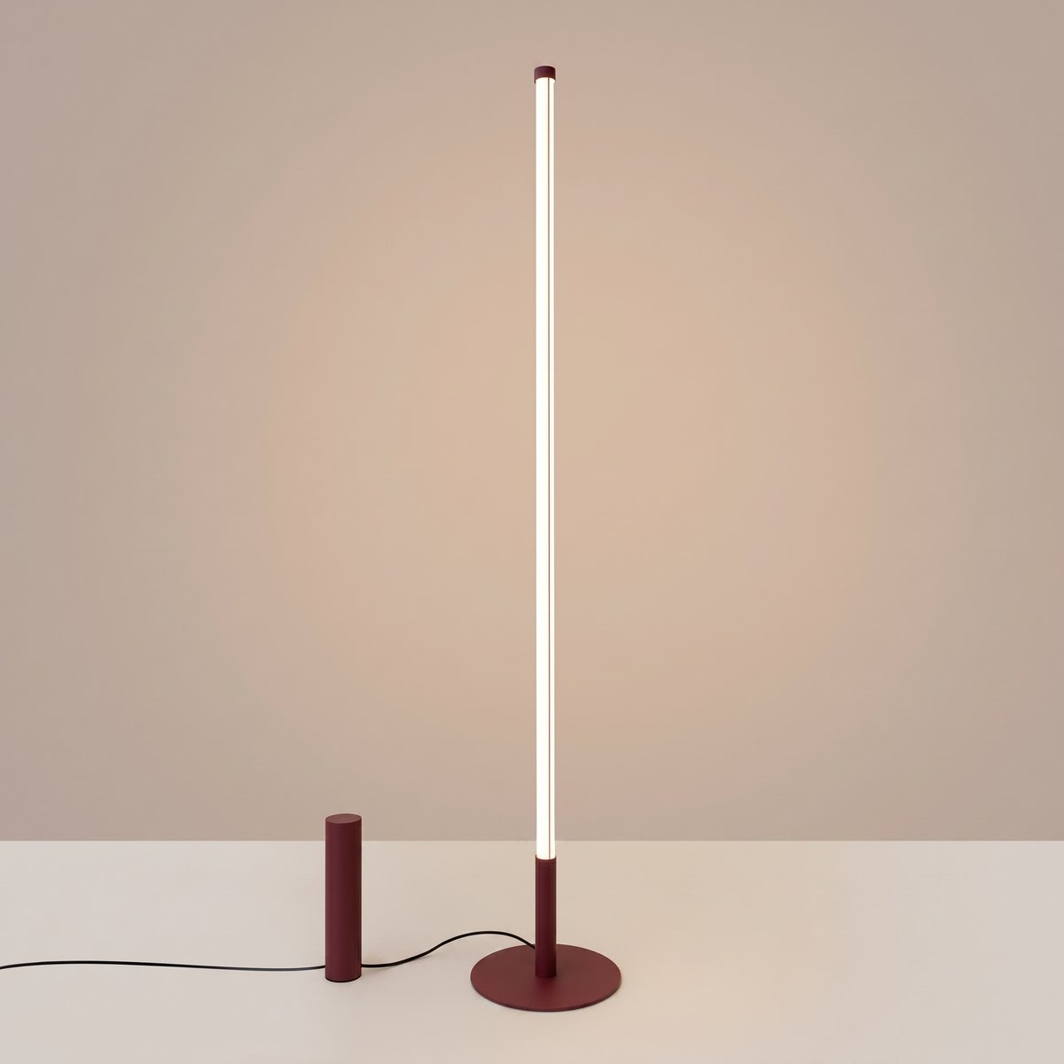 Lampadaire Bordeaux LED 1 Trang bordeaux, EDEN