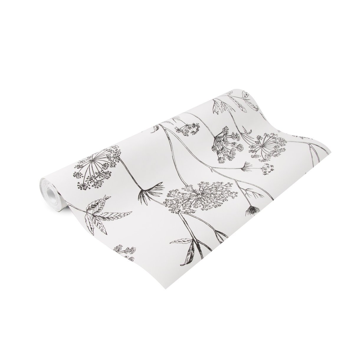 Papier peint Fleurs Gravure noir, SUPERFRESCO EASY