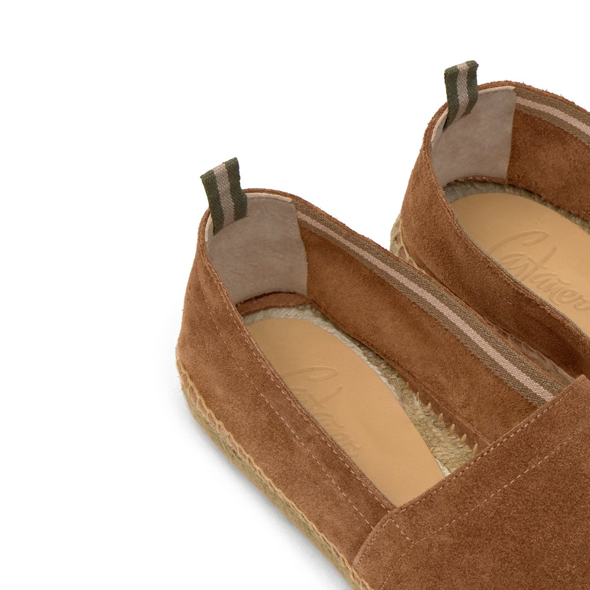 Espadrilles à talon tressée PABLO marron, CASTANER