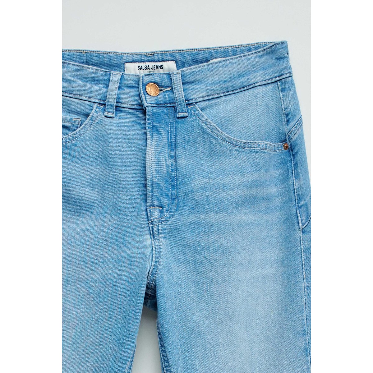 JEAN FAITH PUSH IN SKINNY bleu, SALSA JEANS