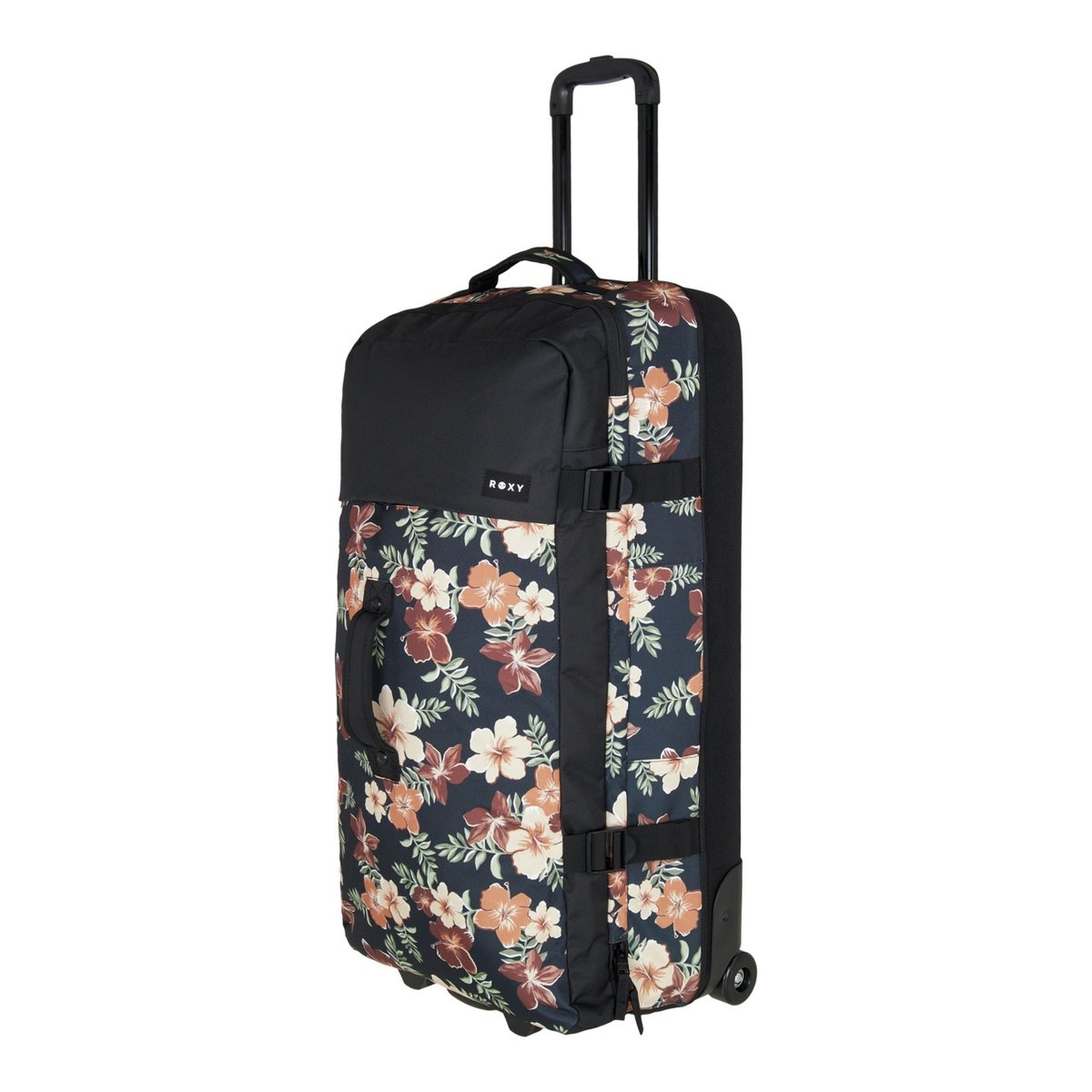 Grande valise à roulettes BIG SOUVENIR. marron almond tropical feels, ROXY