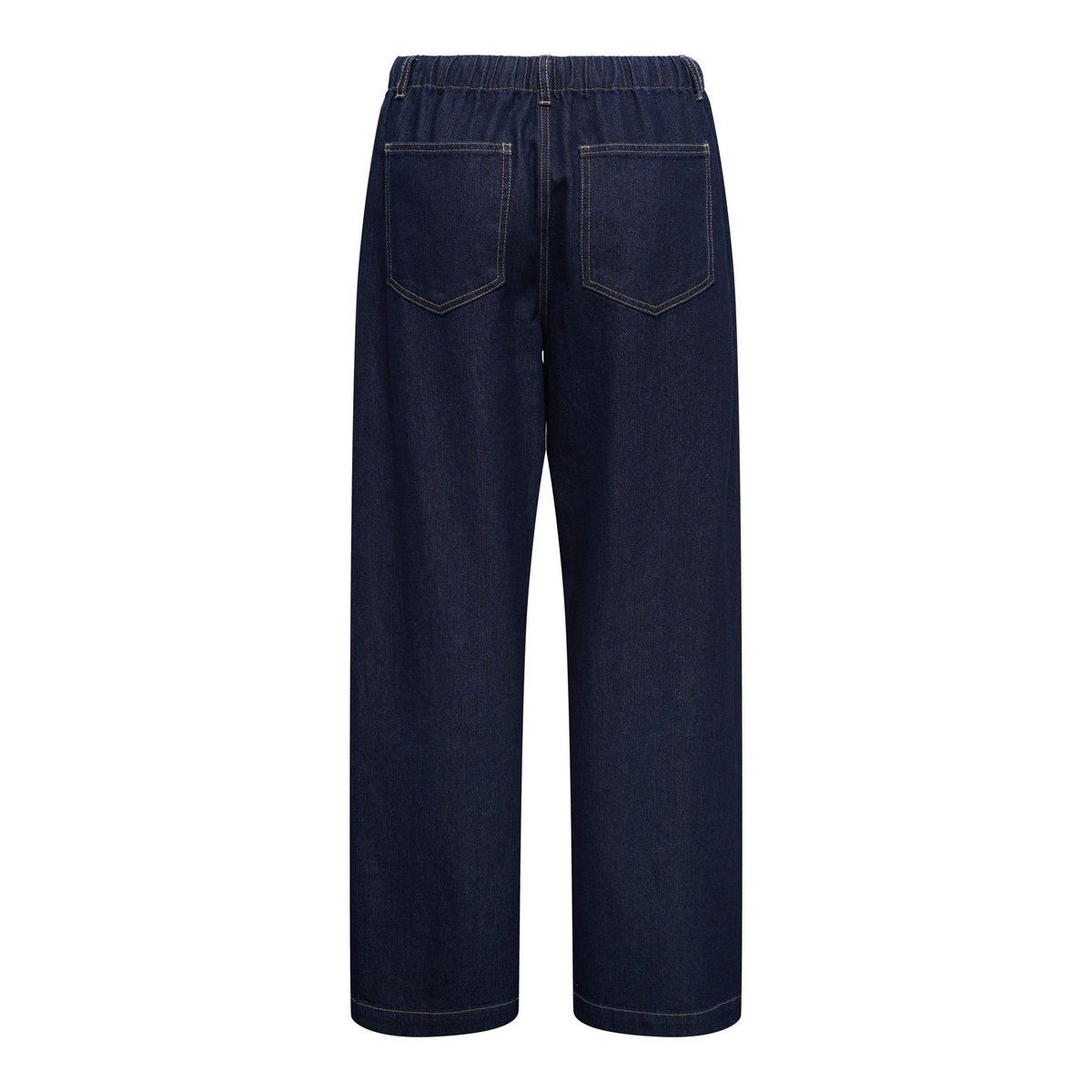 Jean À Jambe Large dark blue denim, ONLY