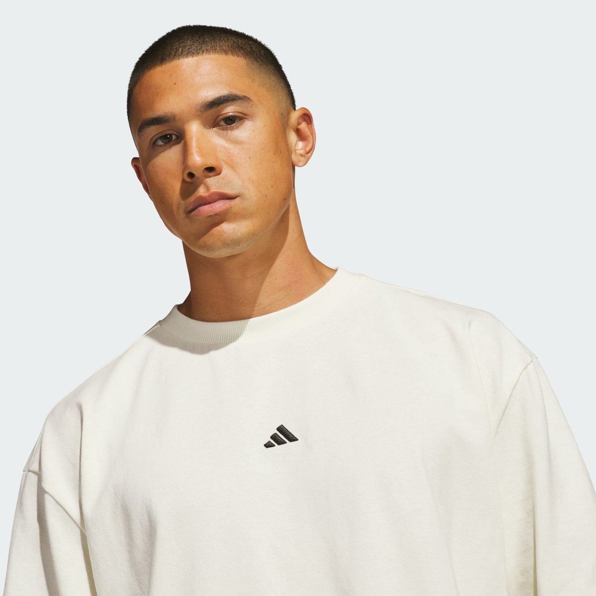 T-Shirt À Manches Longues Basketball En Jersey Adidas T-Shirt À Manches Longues Basketball En Jersey Adidas off white, adidas Performance