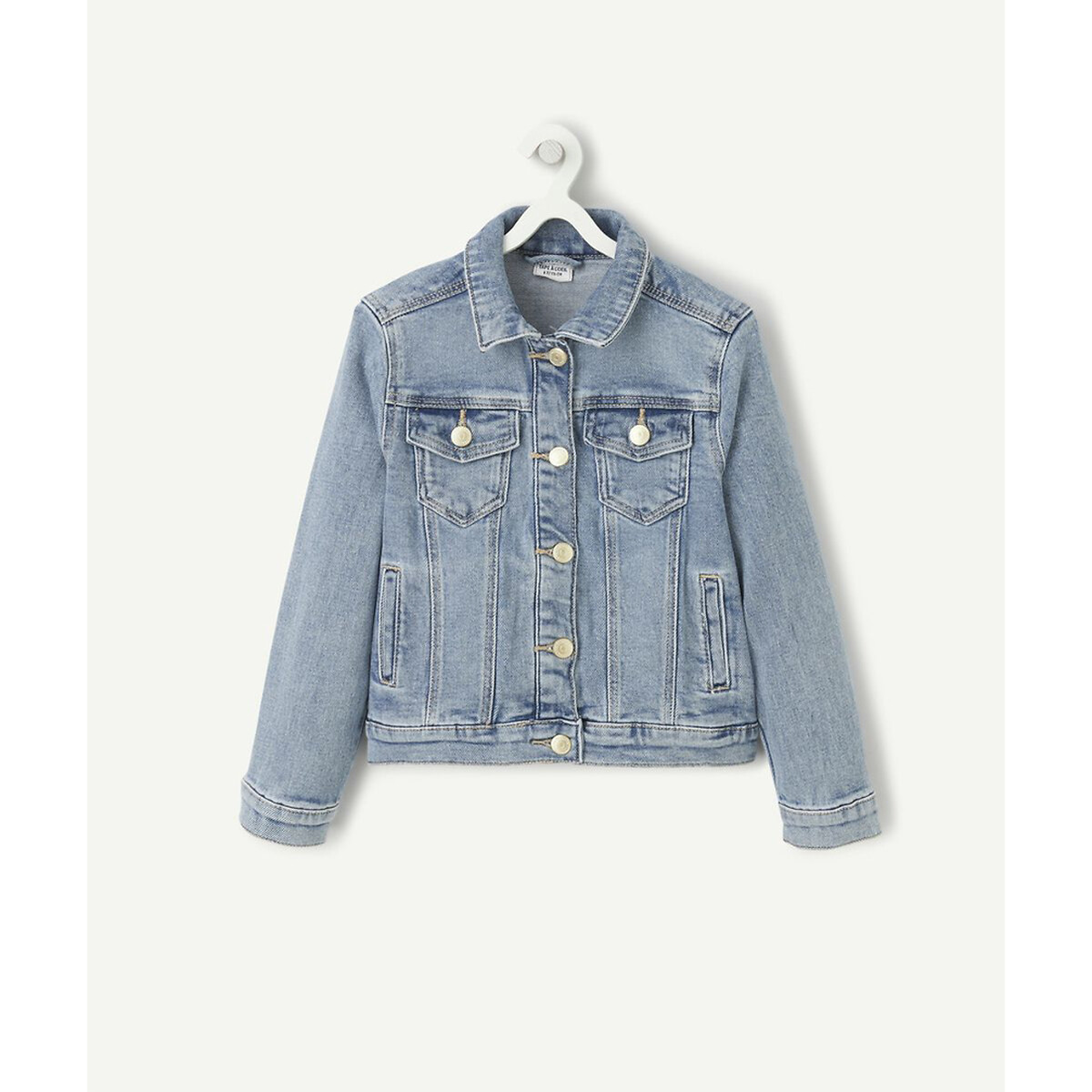 Veste en jean bleu jean, TAPE A L'OEIL