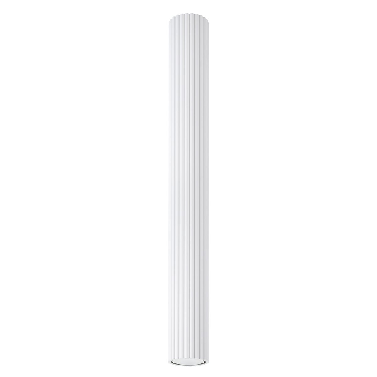 Plafonnier Aluminium Blanc GU10 1 Karbon 60 blanc, EDEN
