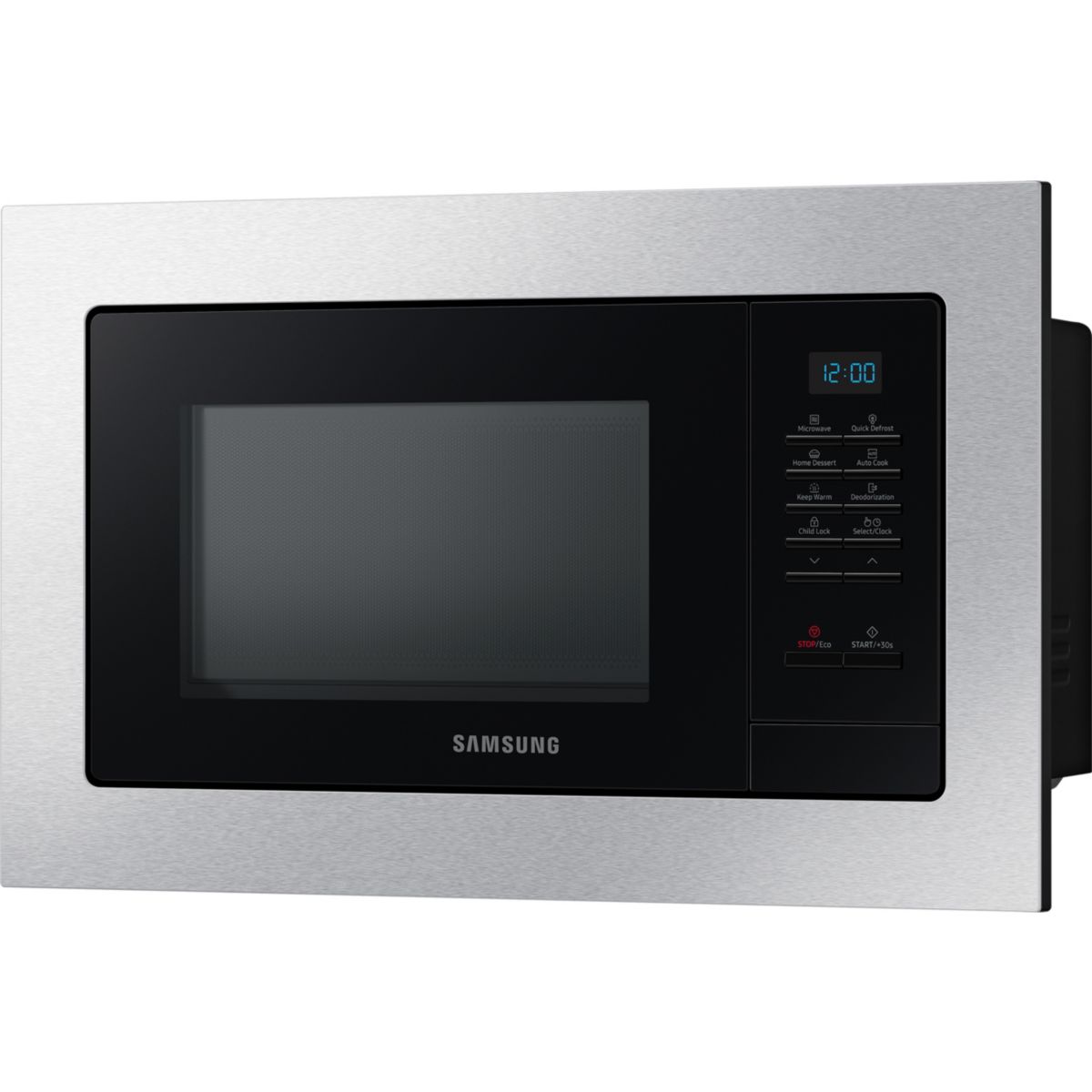Micro ondes encastrable MS23A7013AT inox, SAMSUNG