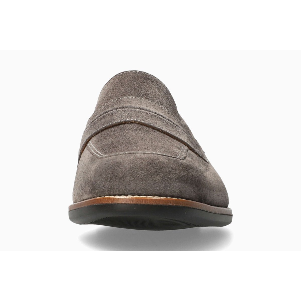 Mocassins en cuir FERGUS gris graphite p5148474, MEPHISTO