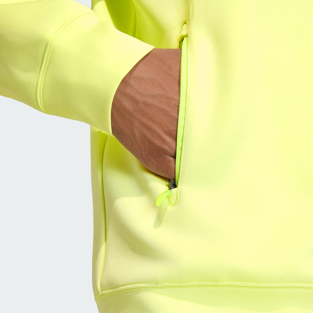 Veste À Capuche Entièrement Zippée Spacer Trèfle Essentials Veste À Capuche Entièrement Zippée Spacer Trèfle Essentials frozen lemon, adidas Originals