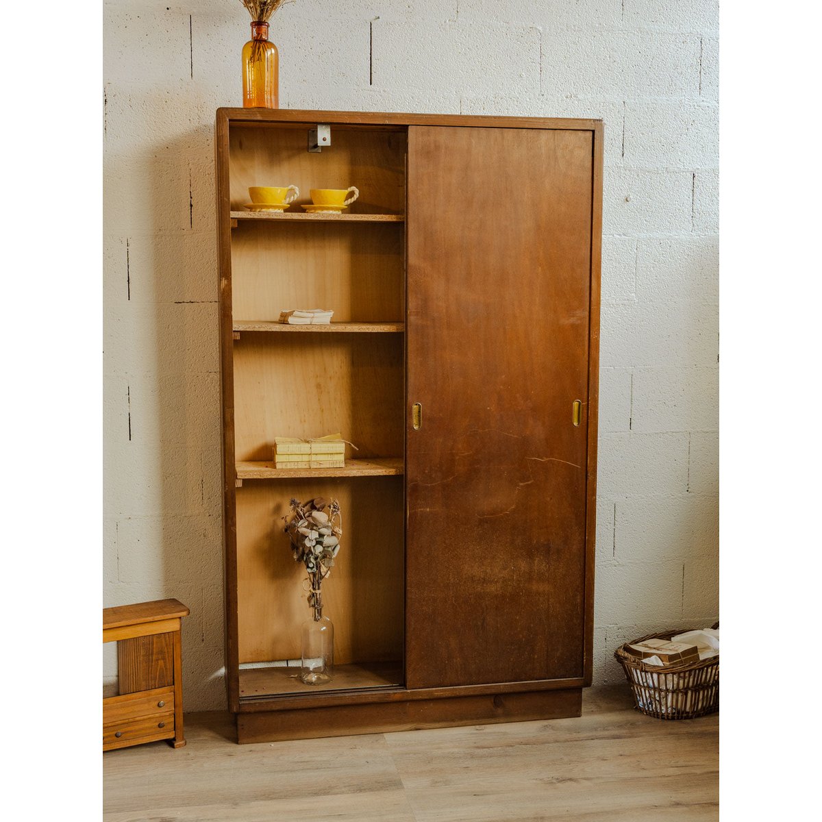 Bibliothèque en bois Madeleine N°102 - Bon état bois, DEBONGOUT