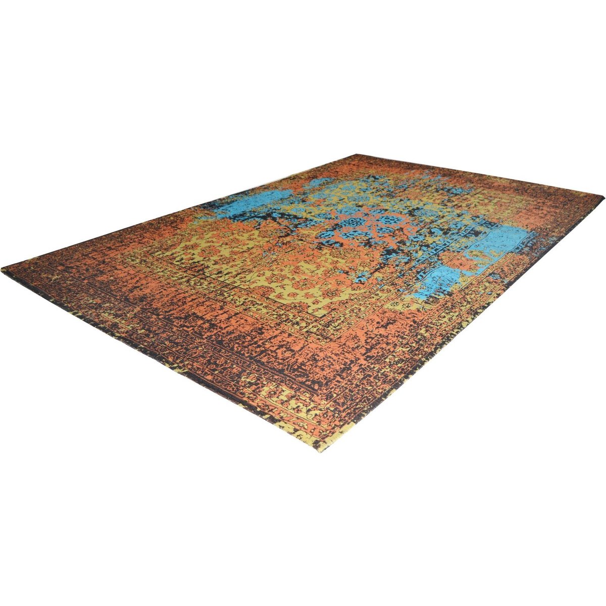Tapis en coton fait main, SOLITAIRE multicolore, ARTE ESPINA