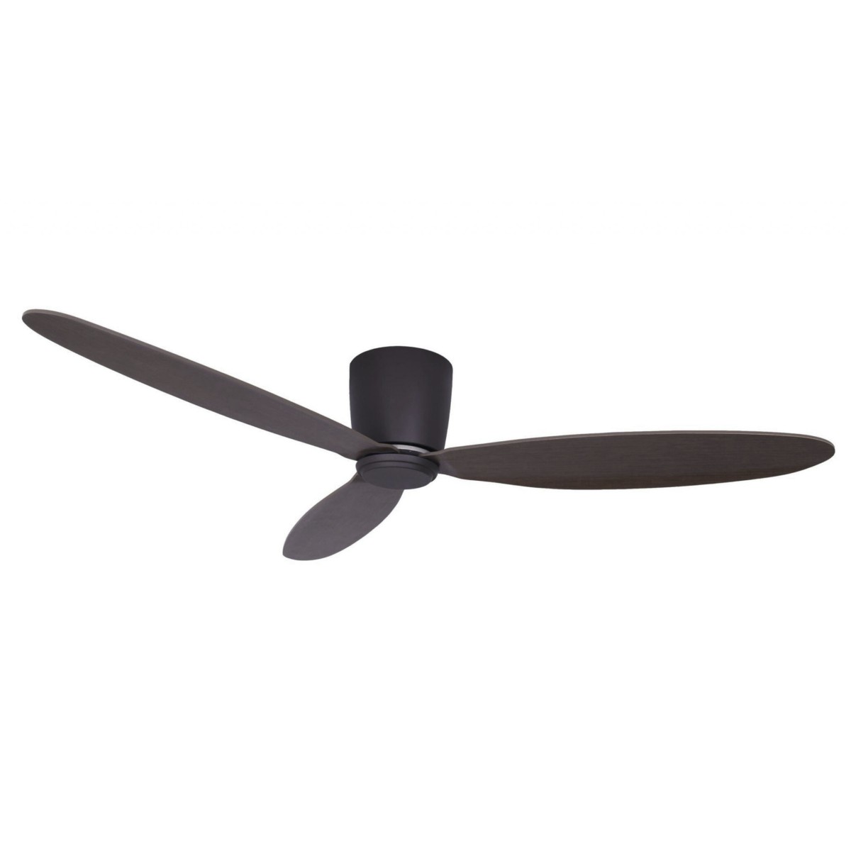 Ventilateur  plafond  RADAR bronze -  bois fonce, BOUTICA-DESIGN