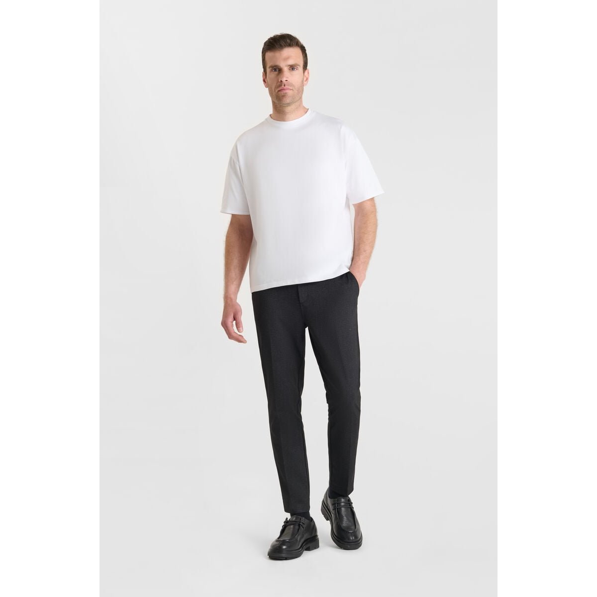 Pantalon droite DEXA black, LE TEMPS DES CERISES
