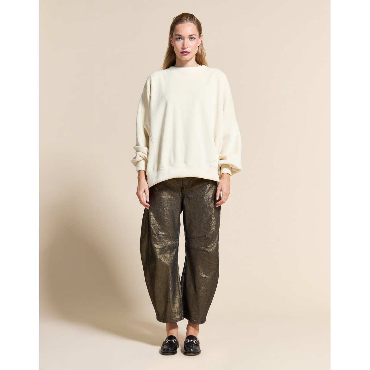 PANTALON BALOON NOLITA noir, PULLIN