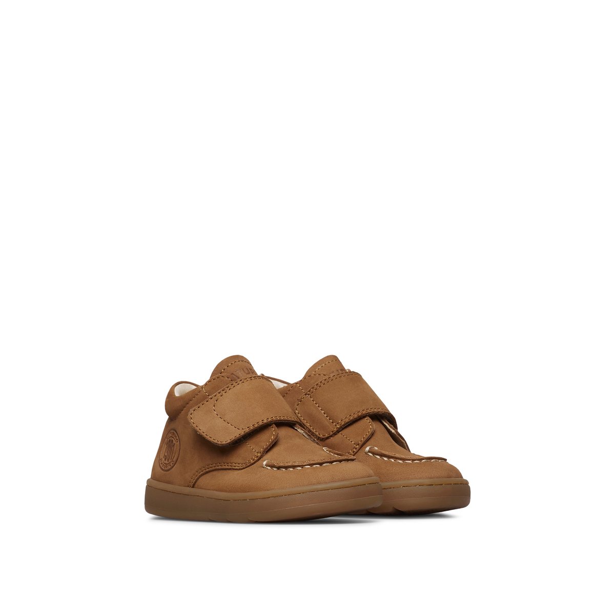 Chaussons en cuir 1901 VL marron-, NATURINO