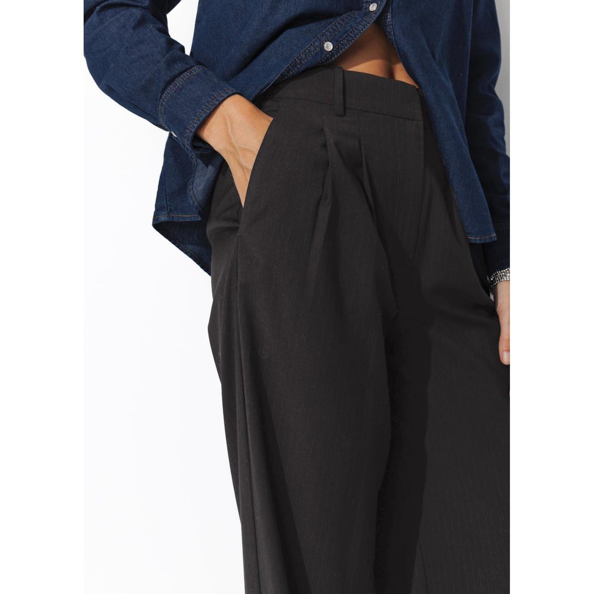 BILLY Pantalon large imprimé multicolore, PROMOD