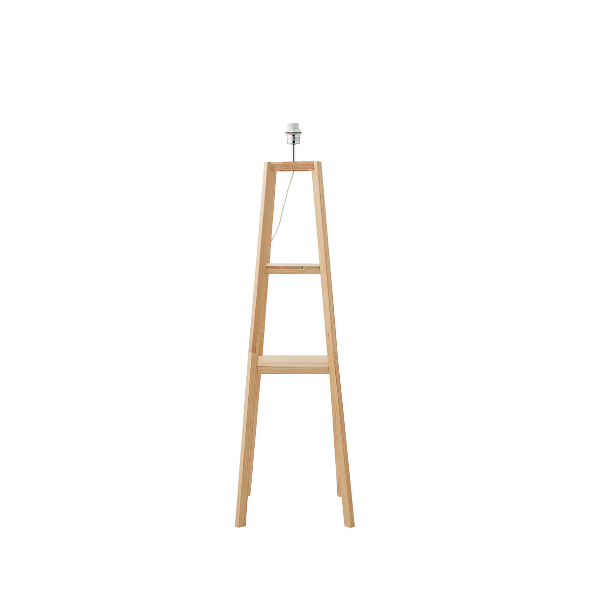 Ward 2-Shelf Floor Lamp Base oak, SO'HOME