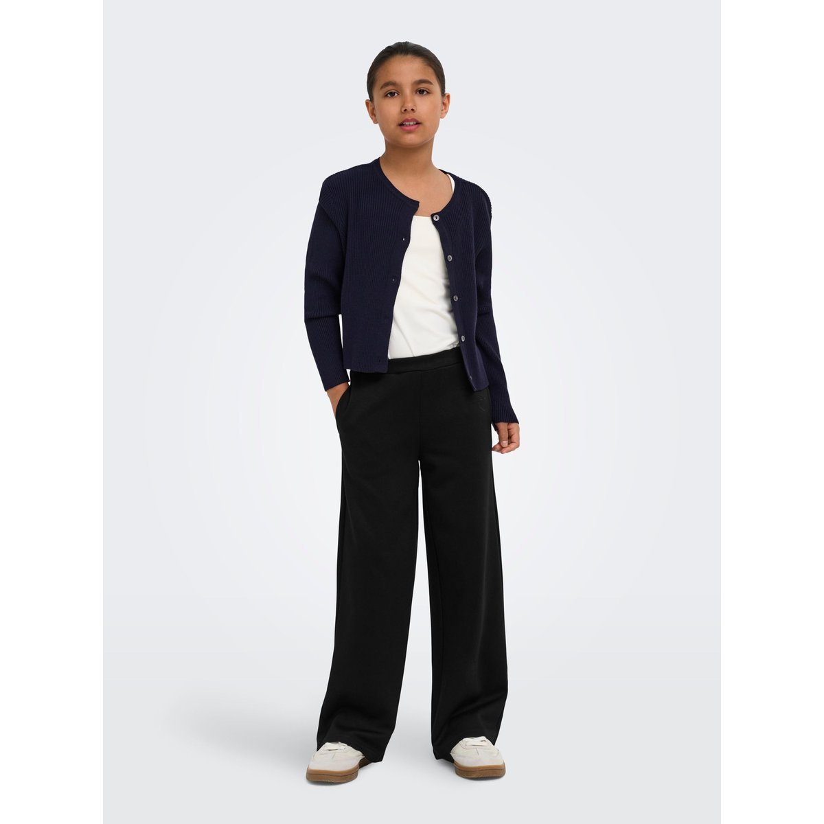 Pantalon À Jambe Large black 1, KIDS ONLY