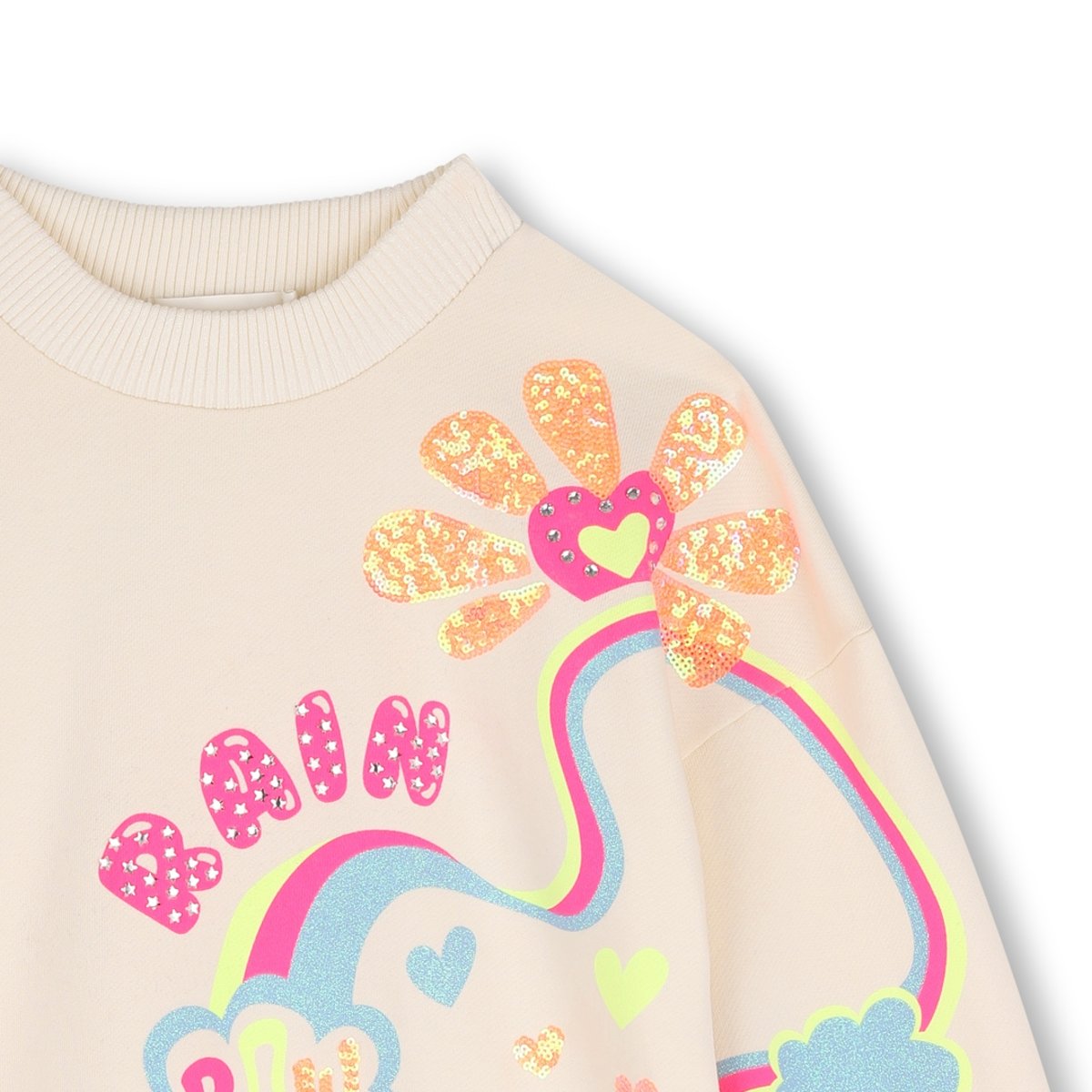 Sweat col rond string, BILLIEBLUSH