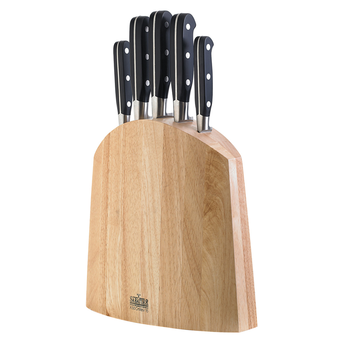 Bloc 5 couteaux de cuisine - V SABATIER v002237, RICHARDSON SHEFFIELD
