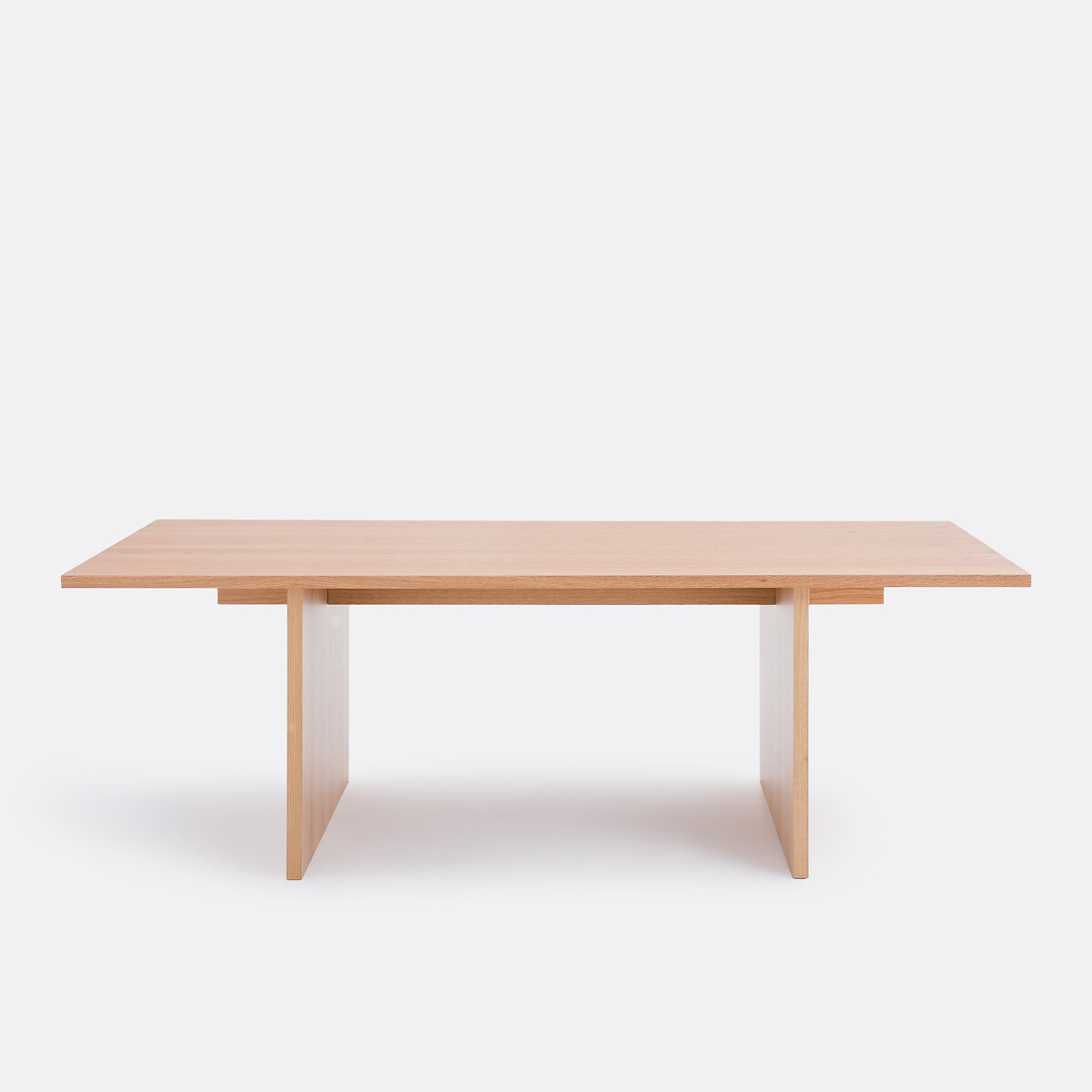 Table de repas rectangulaire 8 couverts, Deling coloris chêne, LA REDOUTE INTERIEURS