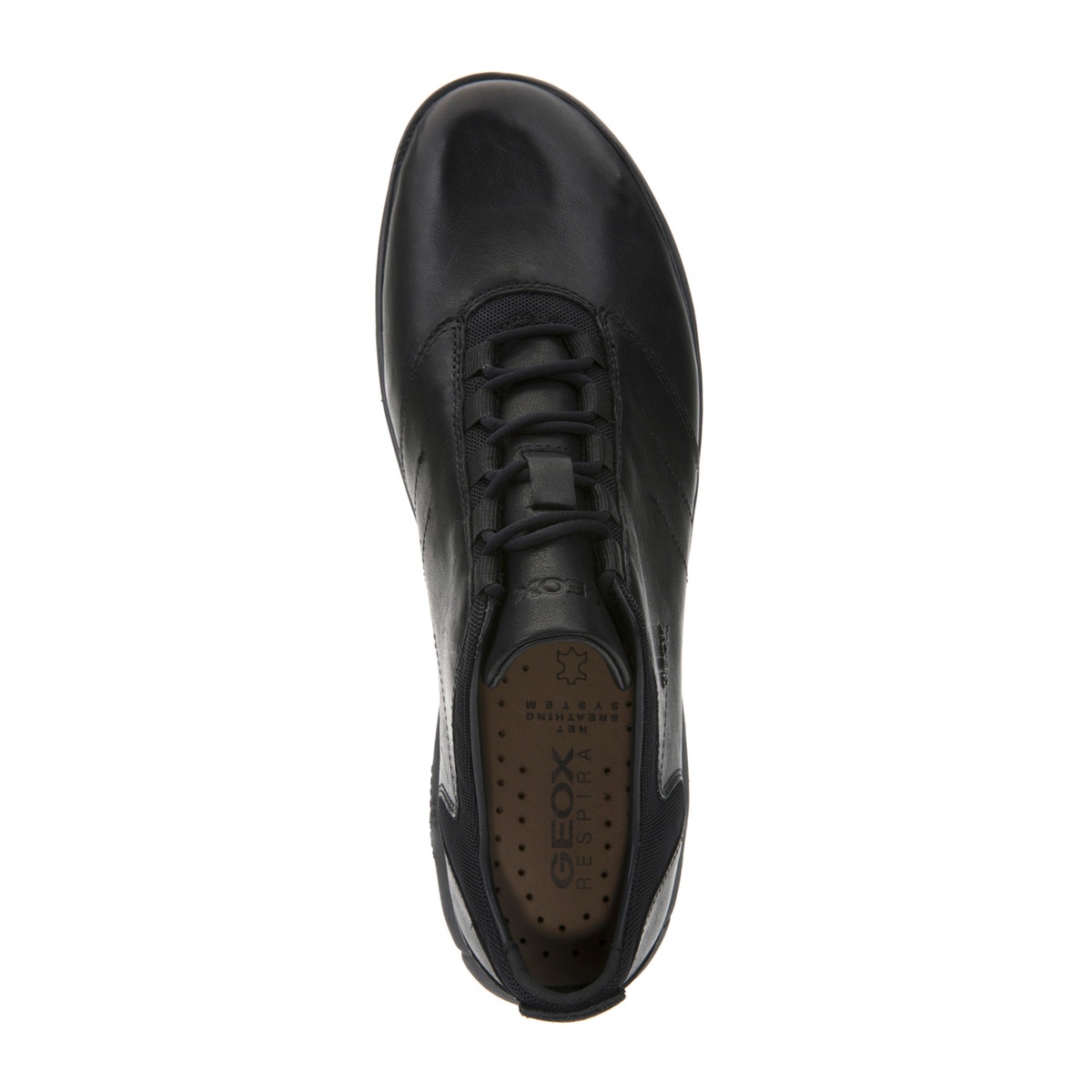 Baskets cuir Nebula noir, GEOX