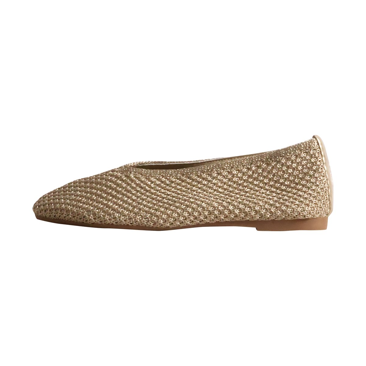 Ballerine à Enfiler or, ENZA NUCCI